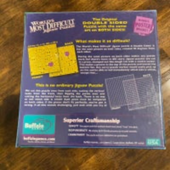 Worlds Most Difficult Jigsaw Puzzle Double Side 500 Clown School Fish Nemo Royce - Picture 5 of 6